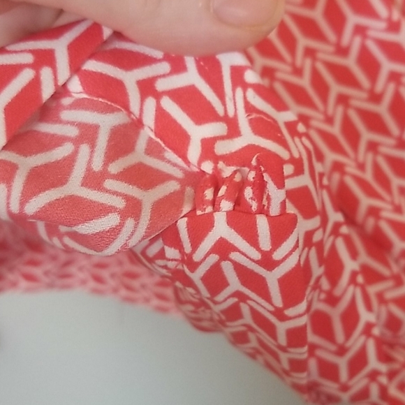 Worthington Feminine Office Wrap Front Surplice Long sleeve blouse large - Picture 5 of 9